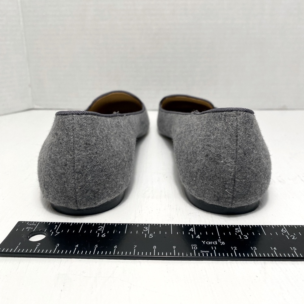 Talbots Georgina Gray Flats with Black Scottie Dog Accent – Women’s Size 7 - Picture 3 of 7